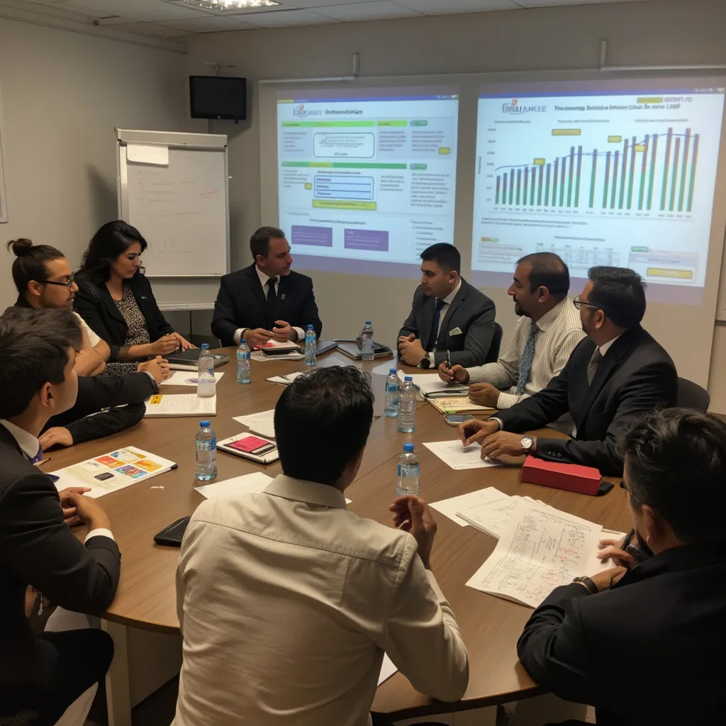 Personas participando en un taller de inversiones